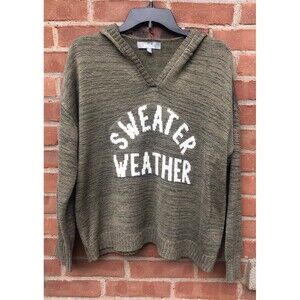 Cozy Sweater Weather Hooded Sweater Size XL